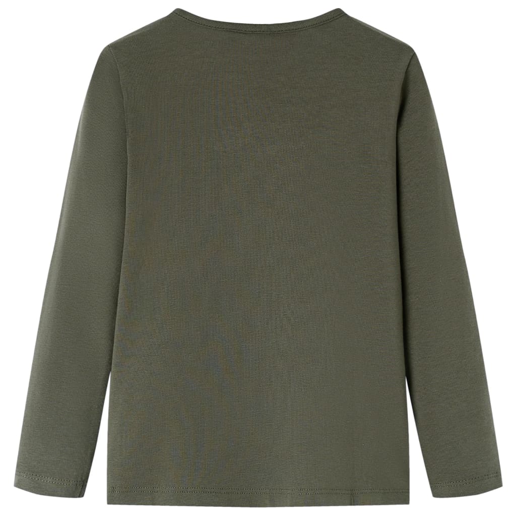 VidaXL children's shirt with long sleeves 128 Kakikentig