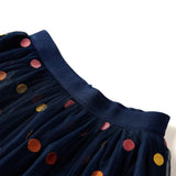 Vidaxl Kanner vum Vidaxl vum Vidaxel mat Tullen an Punkten 92 Marine blo