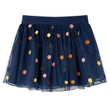Vidaxl Kanner vum Vidaxl Kanner mat Tulle an Punkten 140 Navy Blo