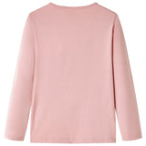 Camicia per bambini Vidaxl con maniche lunghe 104 rosa chiaro