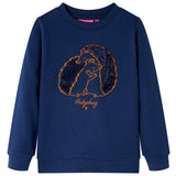 Vidaxl Children's sweater 116 Navy blue