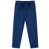 VidaXL Kinderbroek with drawstring 128 Navy blue