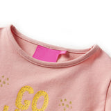 Vidaxl Children's shirt with long sleeves 92 light pink