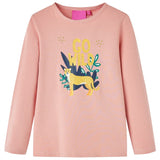 Vidaxl Children's shirt with long sleeves 116 light pink