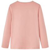 Vidaxl Children's shirt with long sleeves 116 light pink
