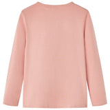 Vidaxl Children's shirt with long sleeves 140 light pink