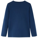 VidaXL children's shirt with long sleeves 92 Navy blue