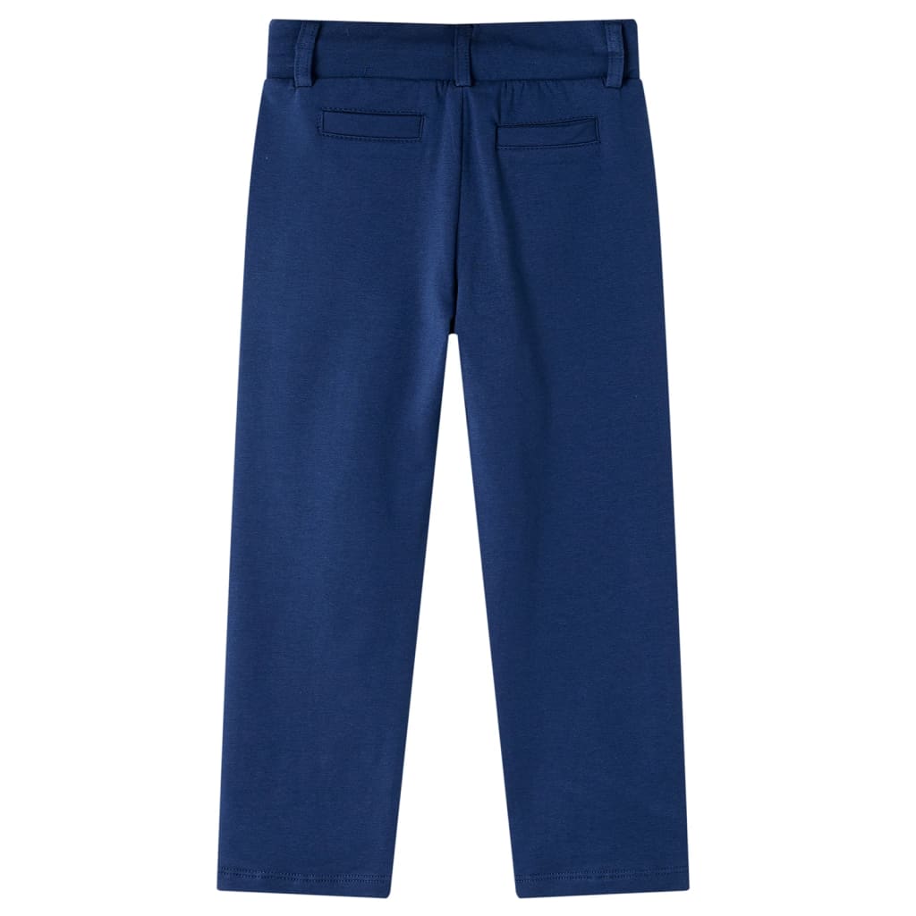 Vidaxl Kinderbroek with drawstring 92 Navy blue