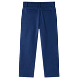 Vidaxl Kinderbroek with drawstring 92 Navy blue