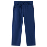 Vidaxl Kinderbroek with drawstring 116 Navy blue
