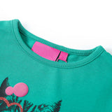 Vidaxl children's shirt with long sleeves 104 bright green