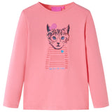 Vidaxl Children's shirt with long sleeves 92 pink