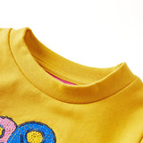 Vidaxl Children's sweater 92 Donkerokerkligent