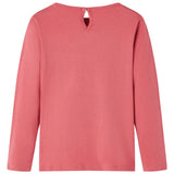Vidaxl children's shirt with long sleeves 140 old pink