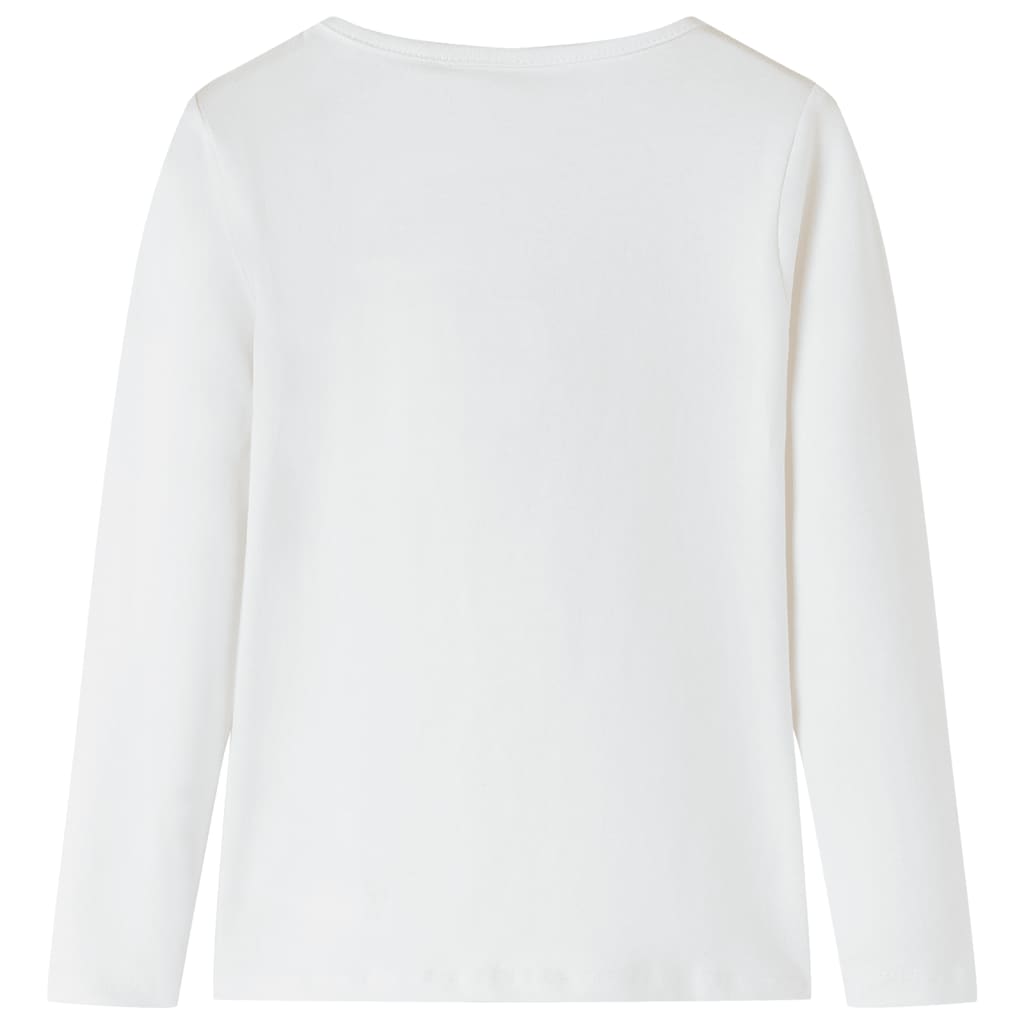 Vidaxl children's shirt with long sleeves 104 ecrukligious