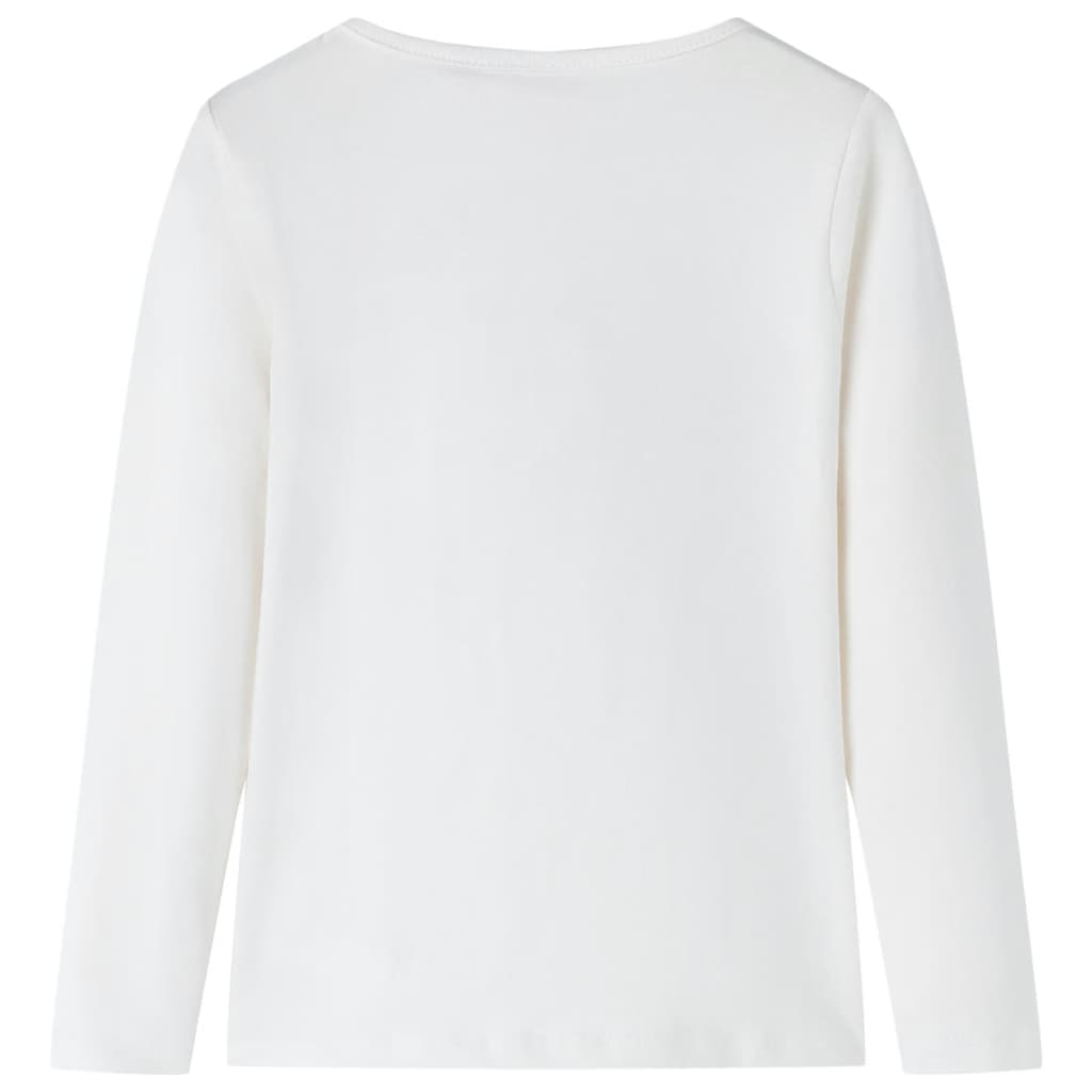 VidaXL children's shirt with long sleeves 116 ecrukligious