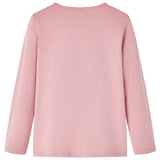Vidaxl Children's shirt with long sleeves 104 light pink