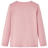 Vidaxl Children's shirt with long sleeves 116 light pink