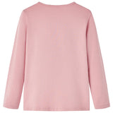 Vidaxl Children's shirt with long sleeves 140 light pink
