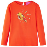 Vidaxl Children's shirt with long sleeves 92 Donkeroranje