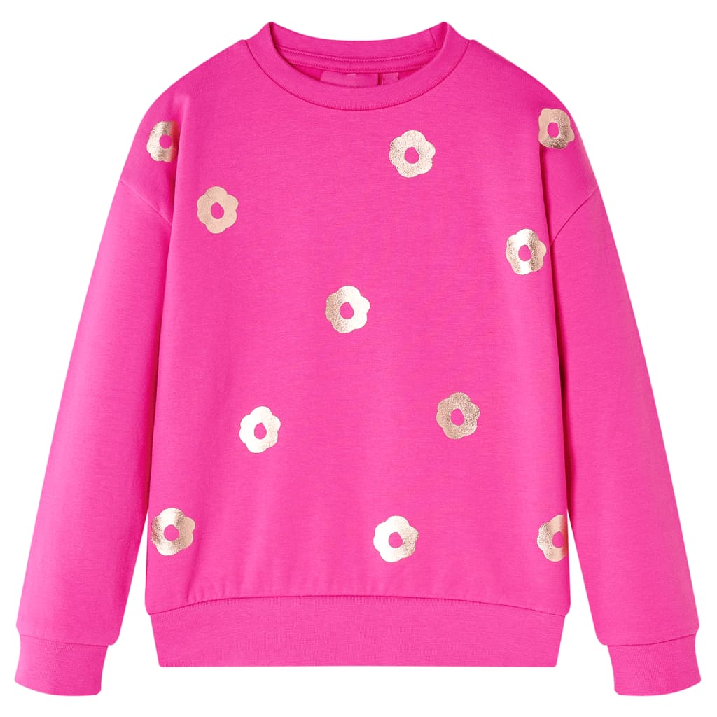 Vidaxl Children's sweater 128 Dark pink