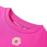 Vidaxl Children's sweater 140 Dark pink