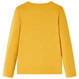 VidaXL children's shirt with long sleeves 128 Donkerokerkligent