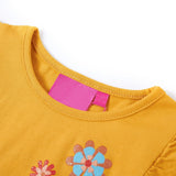 VidaXL children's shirt with long sleeves 128 Donkerokerkligent