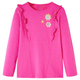 Vidaxl Children's shirt with long sleeves 92 Dark pink