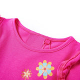 Vidaxl Children's shirt with long sleeves 116 Dark pink
