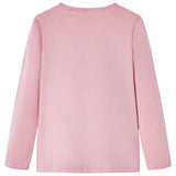Vidaxl Children's shirt with long sleeves 140 light pink