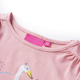 Vidaxl Children's shirt with long sleeves 140 light pink