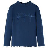 Vidaxl Children's shirt Long sleeves 92 Navy blue