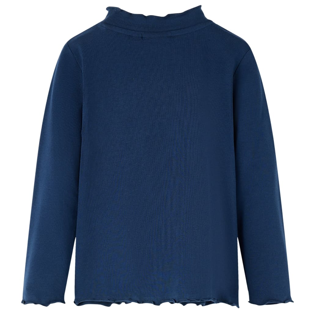 Vidaxl Children's shirt Long sleeves 116 Navy blue