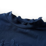 Vidaxl Children's shirt Long sleeves 140 Navy blue