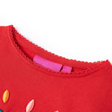 Vidaxl Children's shirt with long sleeves 128 red