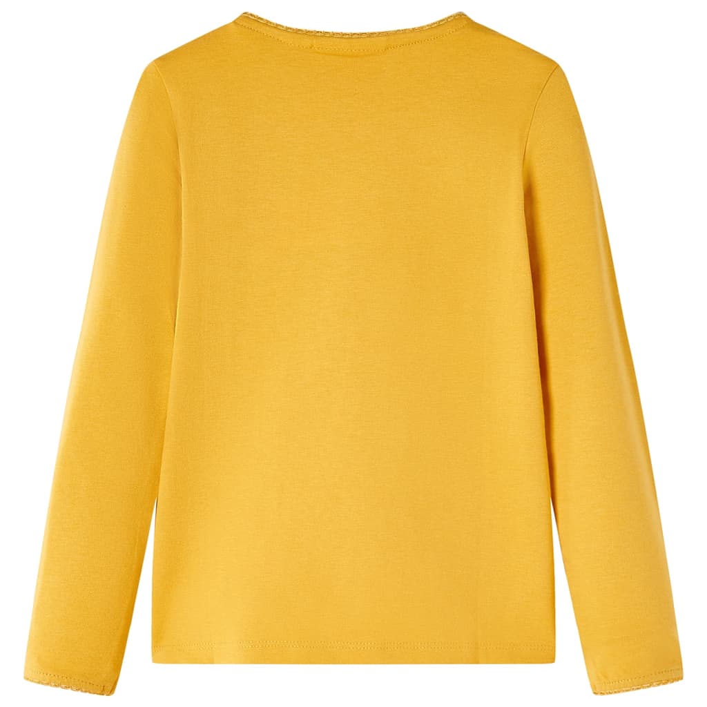 VidaXL children's shirt with long sleeves 104 Donkerokerkligent