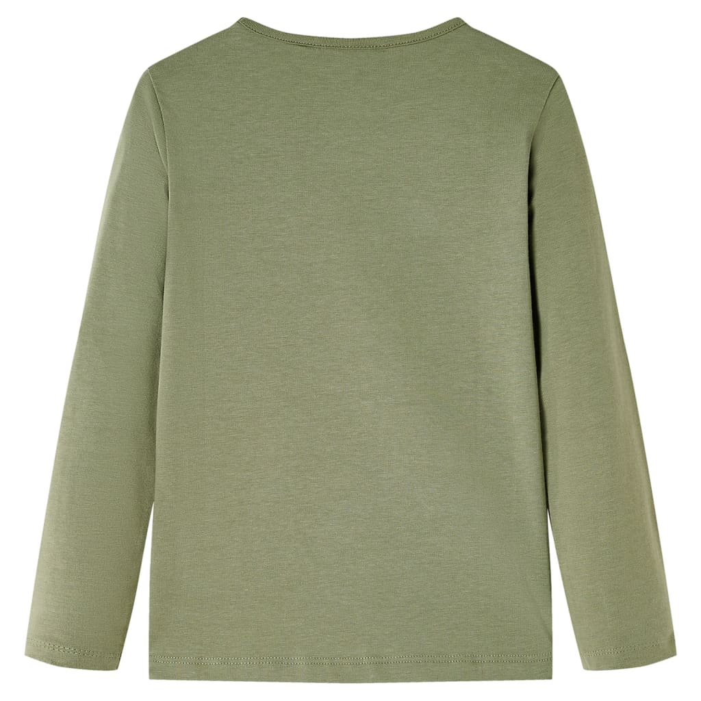 VidaXL children's shirt with long sleeves 140 kack -colored