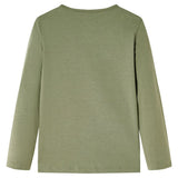 VidaXL children's shirt with long sleeves 140 kack -colored