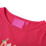 Vidaxl Children's shirt with long sleeves 116 bright pink