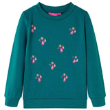 Vidaxl Children's sweater 104 Dark green