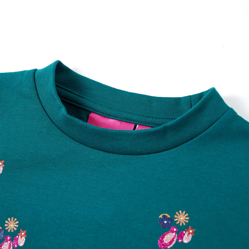 Vidaxl Children's sweater 104 Dark green