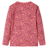 Vidaxl Children's pajamas with long sleeves 116 old pink