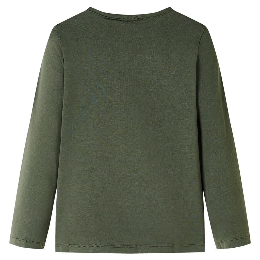 VidaXL children's shirt with long sleeves 116 Kakikentig