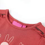 Vidaxl Children's shirt with long sleeves 140 rose brown