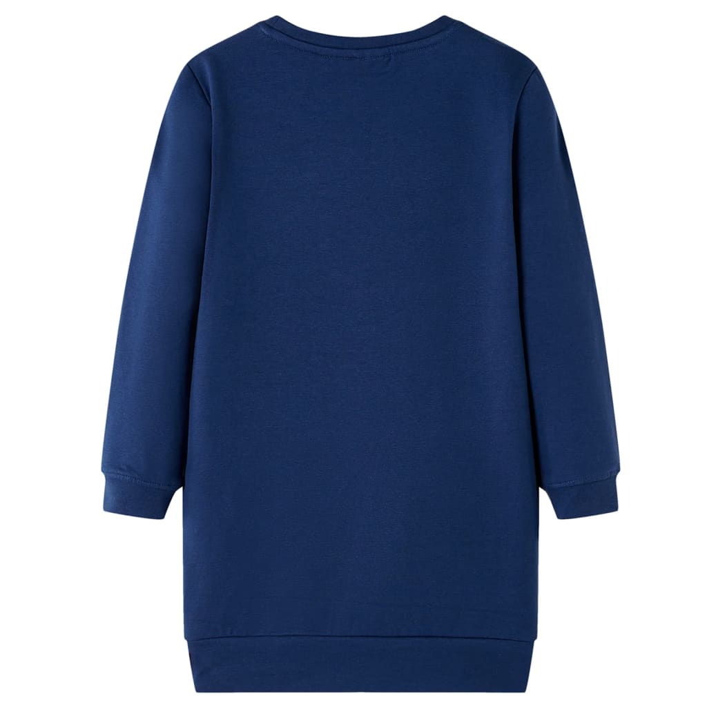 Vidaxl Children's Dress 104 Navy blue