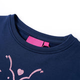Vidaxl Children's dress 140 Navy blue