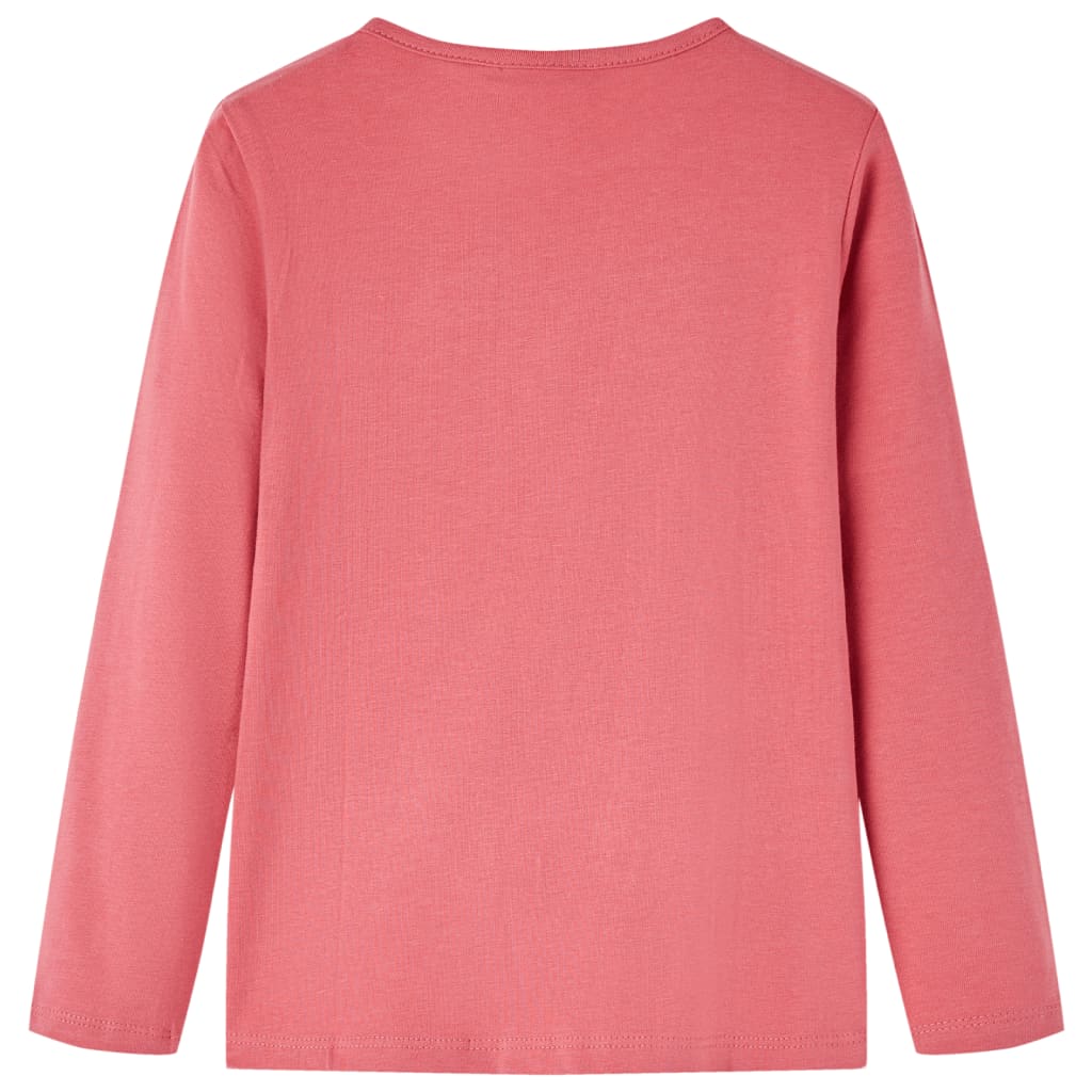 Vidaxl Children's shirt with long sleeves 92 Old pink