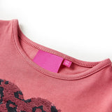 Vidaxl Children's shirt with long sleeves 128 Old pink