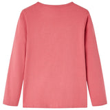 Vidaxl children's shirt with long sleeves 140 old pink